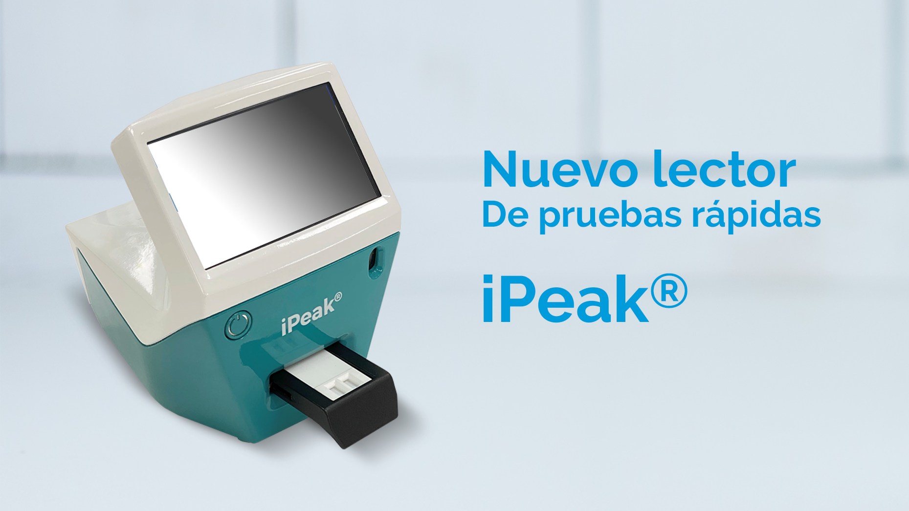 Nuevo lector para pruebas rápidas iPeak®