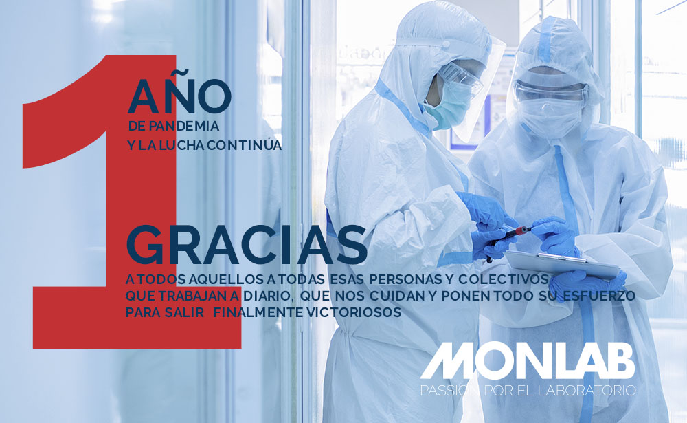 Agradecimiento a los profesionales del sector sanitario