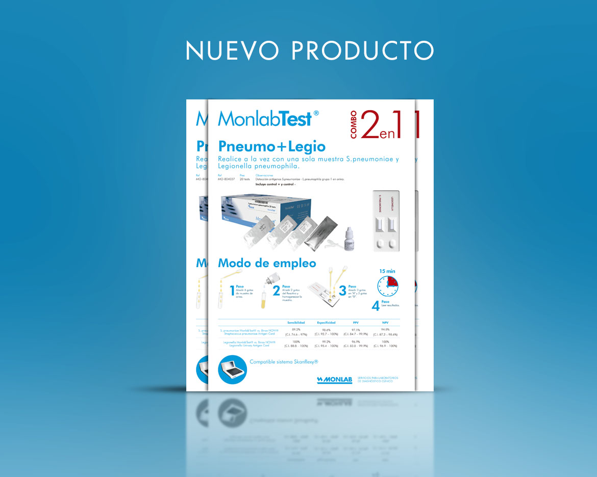 Fly Novedad Combo Legionella + Pneumoniae