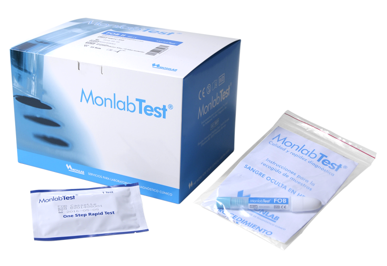 Test Sangre Oculta En Heces Farmacia Monlab - Material para laboratorio de diagnóstico clínico - FOB Sangre